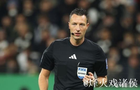 德国裁判雅布隆斯基受邀执法欧冠第6轮布鲁比赛
